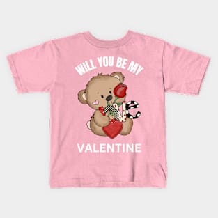 Be My Valentine Kids T-Shirt